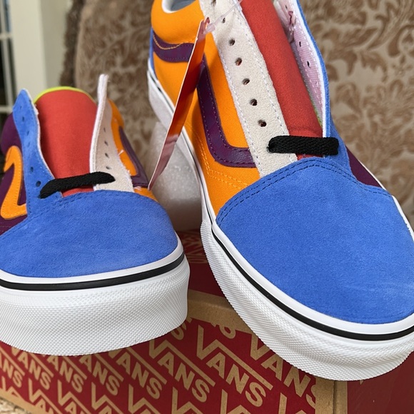 Vans Old Skool Mix & Match Gpjcbgtmr/gold Men’s - Picture 10 of 16